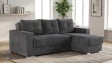 Ъглов диван Алтеа универсален ъгъл графит - изглед 1