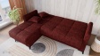 Ъглов диван Хавиер универсален бордо - изглед 4