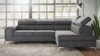 Ъглов диван Монблан с посока сив - изглед 2