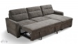 Ъглов диван Велуто универсален кафяв - изглед 7
