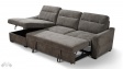 Ъглов диван Велуто универсален кафяв - изглед 6
