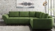 Ъглов диван Сиера с посока зелен - изглед 2