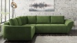 Ъглов диван Сиера с посока зелен - изглед 2 - МебелМаг Ъглов диван Сиера с посока зелен - изглед 2