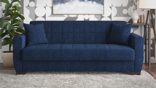 Диван Барато триместни син