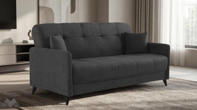 Диван Басел Покет триместни графит