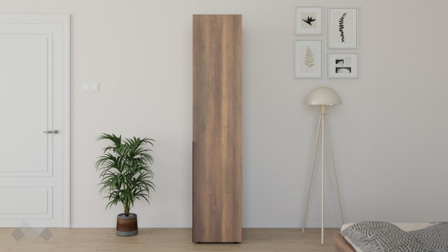 Гардероб Огняна еднокрилни орех осло