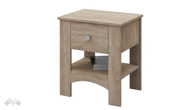 Нощен шкаф Одеса тъмна сонома