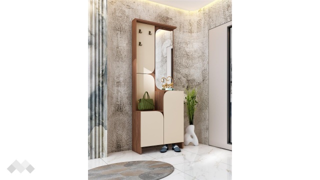 Портманто Изи денвър с кашмир - МебелМаг Портманто Изи денвър с кашмир