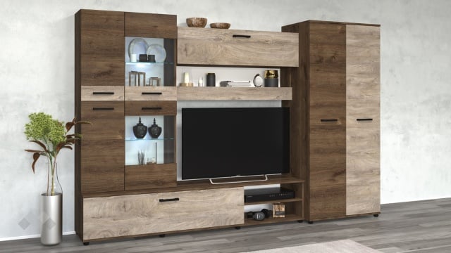 дъб бронз с дъб суров