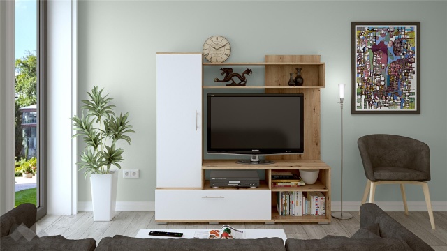 Секция Ливорно артизан с бяло