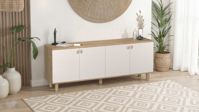 Скрин Бохем дъб флорида с пясъчно сиво