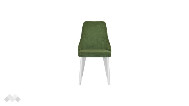 зелен с бяло