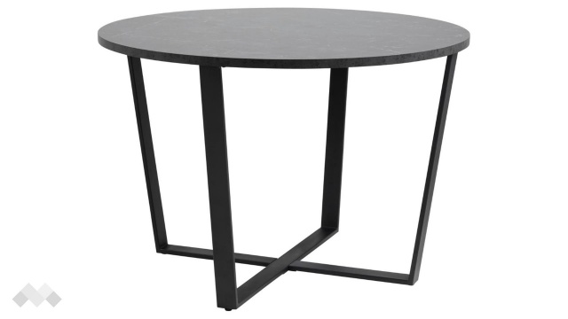 Трапезна маса Амбъл неразтегателни сив мрамор