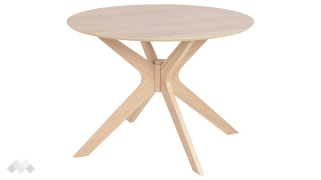 Трапезна маса Дънкан неразтегателни светъл дъб