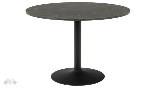 Трапезна маса Илита неразтегателни черен мрамор