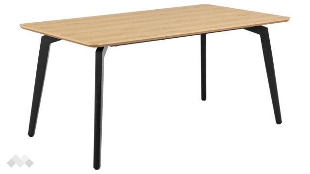 Трапезна маса Кадис неразтегателни дъб натурал