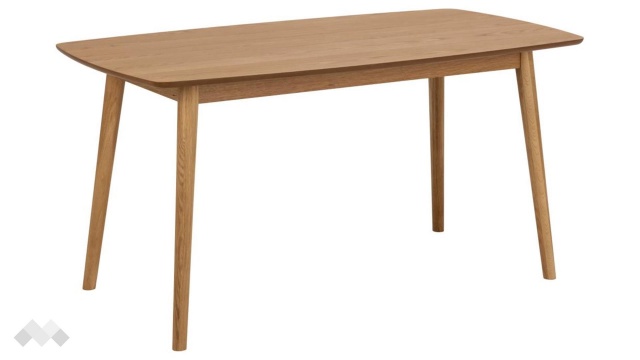 Трапезна маса Нагано неразтегателни дъб натурал