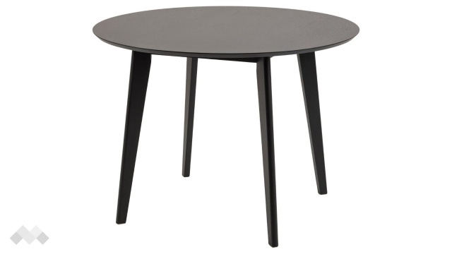 Трапезна маса Роксби неразтегателни черен мат