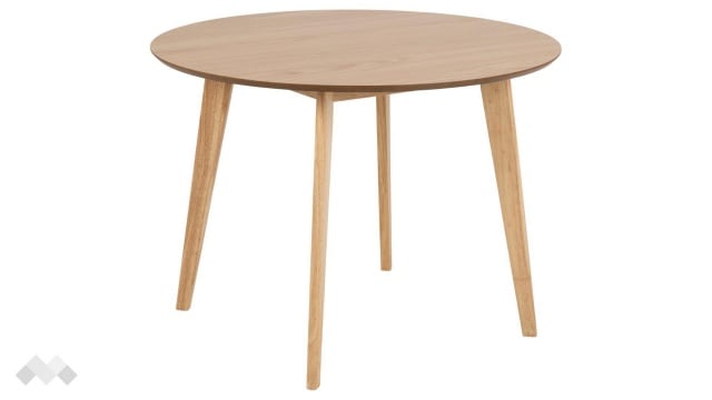 Трапезна маса Роксби неразтегателни светъл дъб