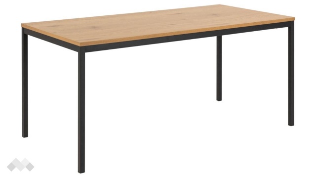 Трапезна маса Сийфорд неразтегателни дъб натурал