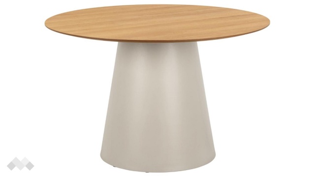 Трапезна маса Соли неразтегателни дъб натурал със сиво