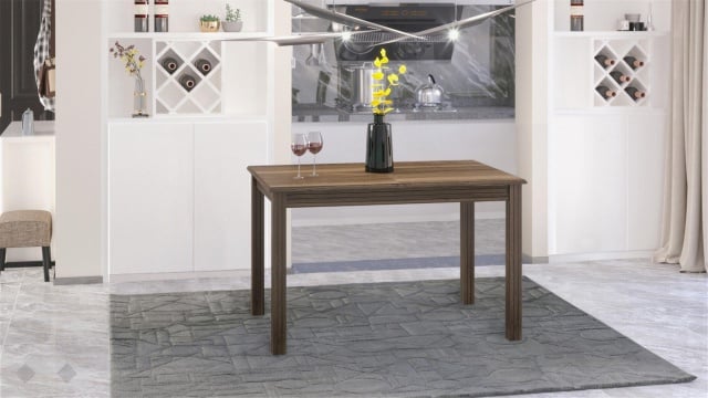 Трапезна маса Троя M разтегателни светъл орех