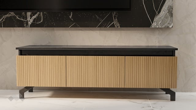 ТВ шкаф Дороти дъб гардън с дъб герано