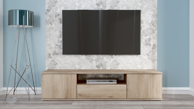 ТВ шкаф Лизи сонома арвен - МебелМаг ТВ шкаф Лизи сонома арвен