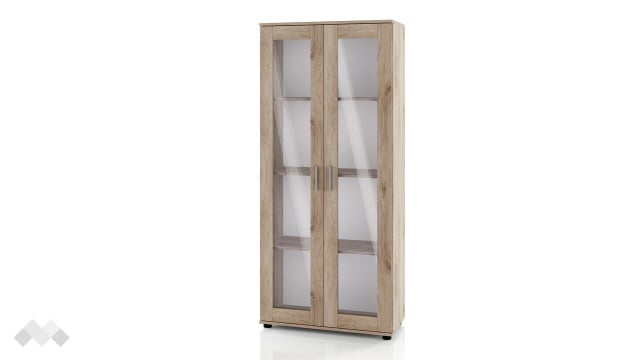 Витрина Лизи сонома арвен - МебелМаг Витрина Лизи сонома арвен