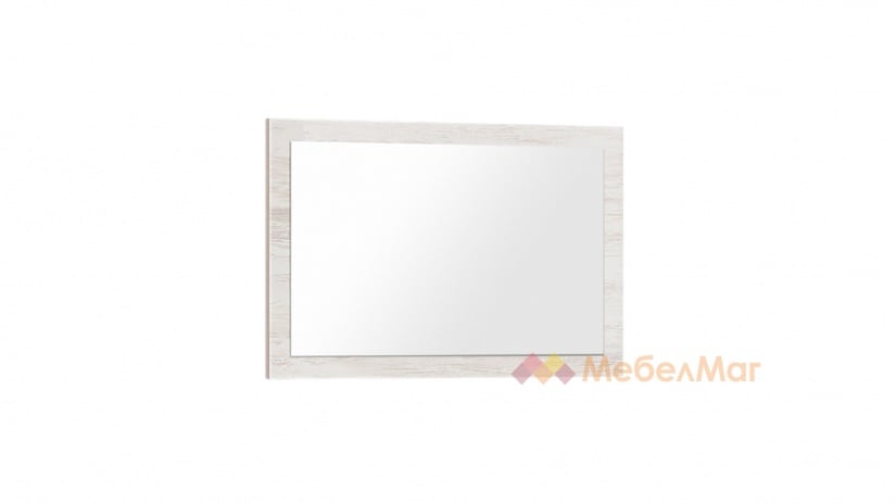 Огледало Вирго дъб бланко с тъмно капучино - изглед 1