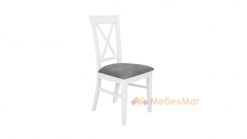Трапезен стол Амару бял - изглед 1