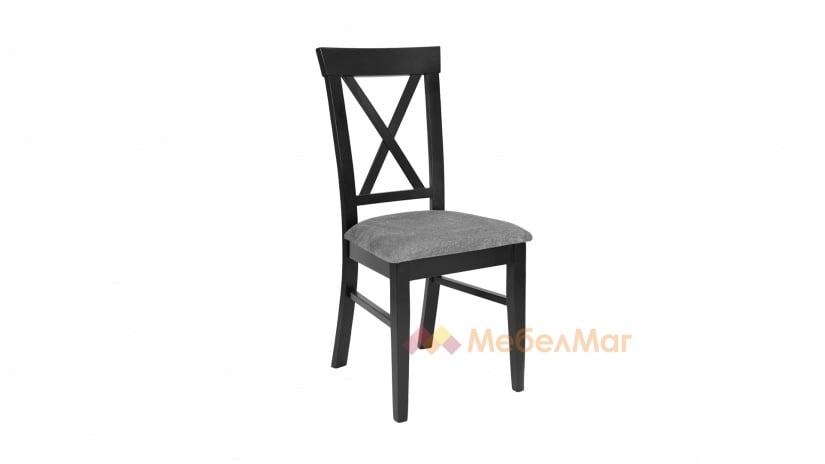 Трапезен стол Амару черен - изглед 1