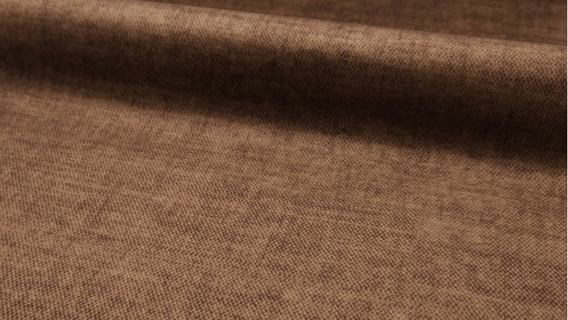 Ъглов диван Порто с посока кафяв с бежови възглавници - изглед 8