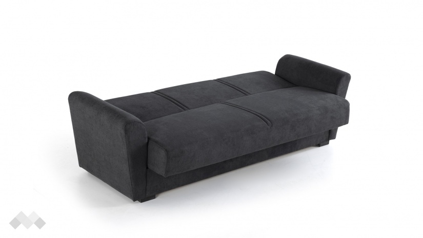 Диван Фокс триместни сив - изглед 5