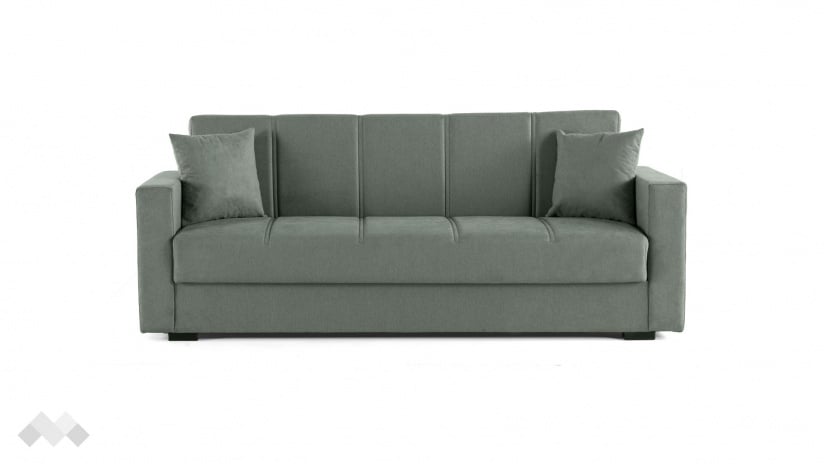 Диван Фиорина триместни зелен - изглед 3