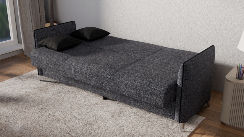 Диван Сафо триместни сив - изглед 4