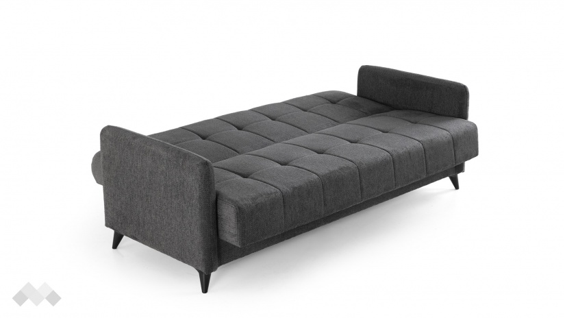 Диван Санти триместни графит - изглед 5