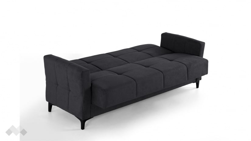 Диван Танго триместни графит - изглед 5 - МебелМаг Диван Танго триместни графит - изглед 5