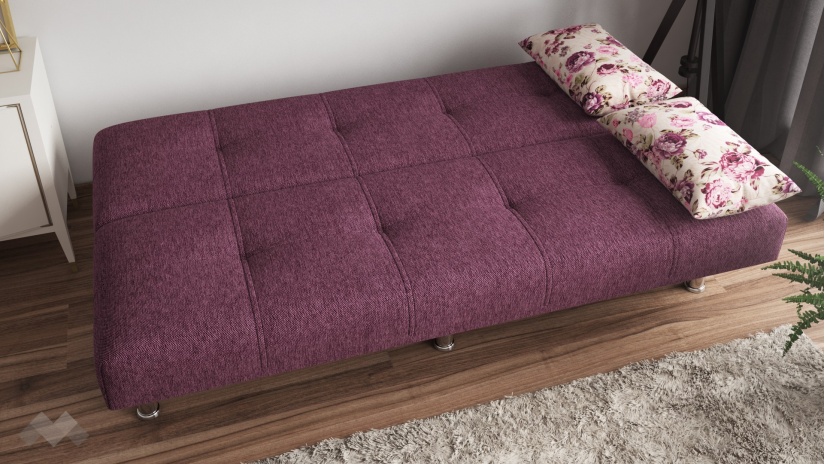 Клик-клак канапе Амстердам триместни бордо - изглед 4 - МебелМаг Клик-клак канапе Амстердам триместни бордо - изглед 4