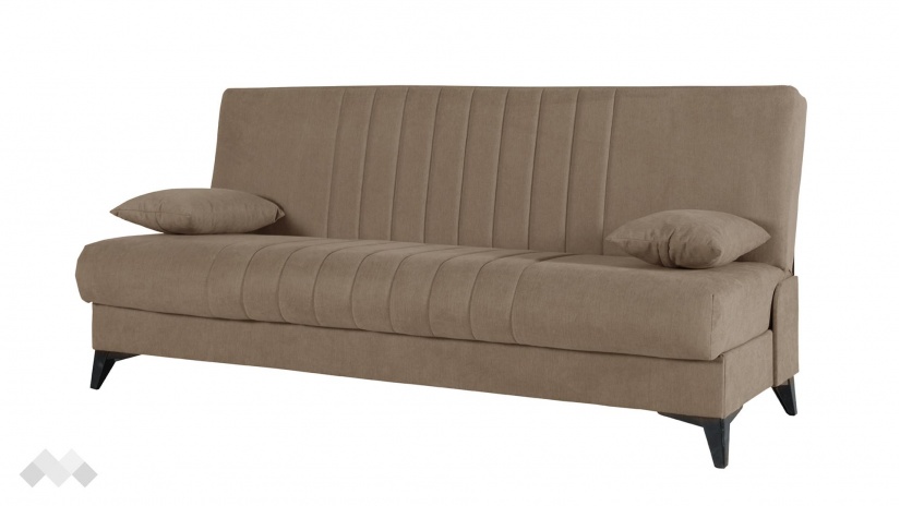 Клик-клак канапе Кенто триместни кафяв - изглед 2