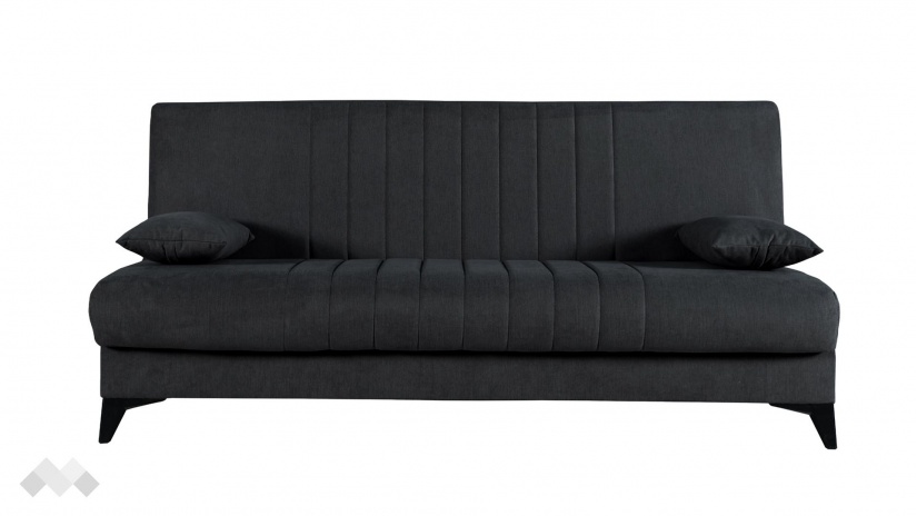 Клик-клак канапе Кенто триместни сив - изглед 3