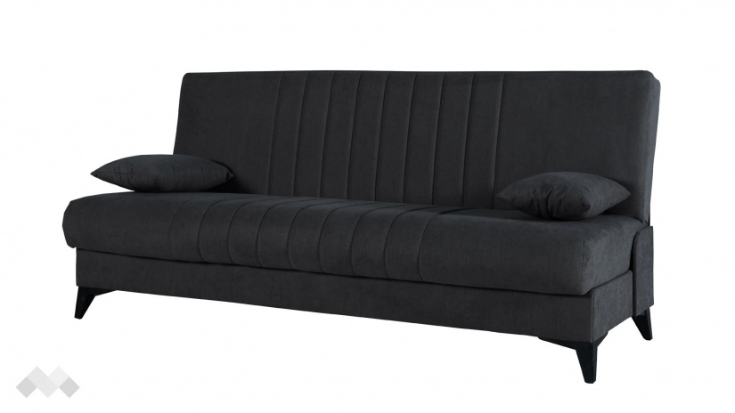 Клик-клак канапе Кенто триместни сив - изглед 2