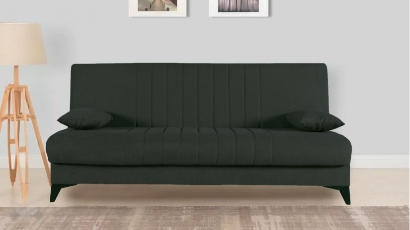 Клик-клак канапе Кенто триместни зелен - изглед 1