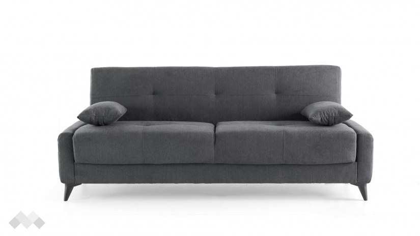 Клик-клак канапе Нейт триместни сив - изглед 3 - МебелМаг Клик-клак канапе Нейт триместни сив - изглед 3