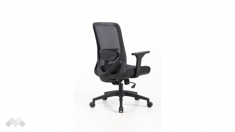 Офис стол Авентро черен - изглед 4