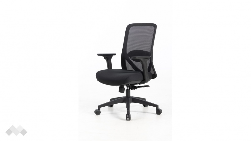 Офис стол Авентро черен - изглед 8