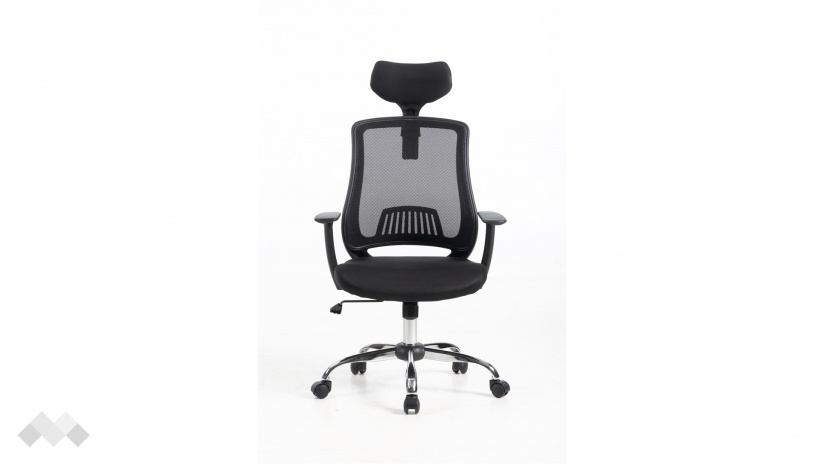 Офис стол Дравикс черен - изглед 1