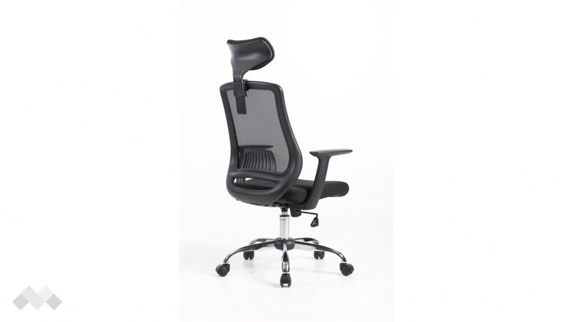 Офис стол Дравикс черен - изглед 4