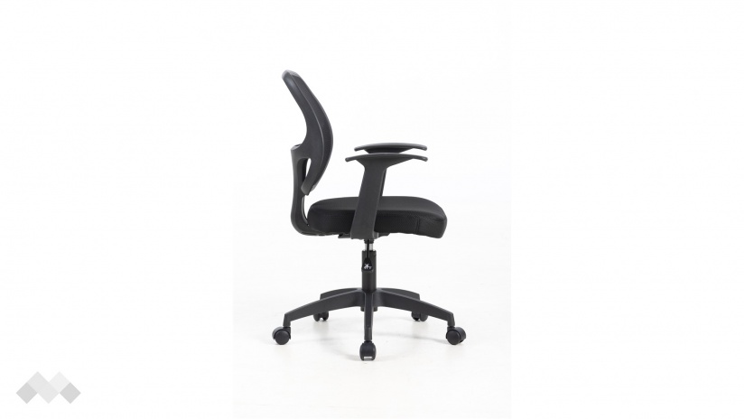 Офис стол Елано черен - изглед 3