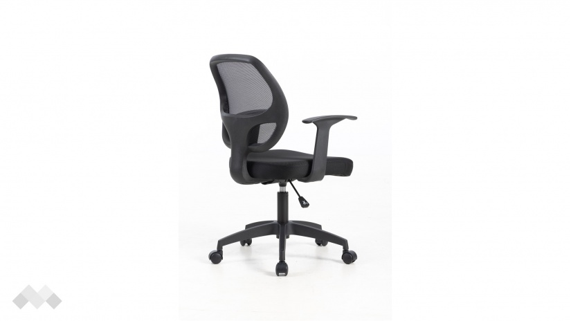 Офис стол Елано черен - изглед 4